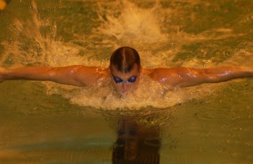 Mr. Stypa swimming Butterfly 