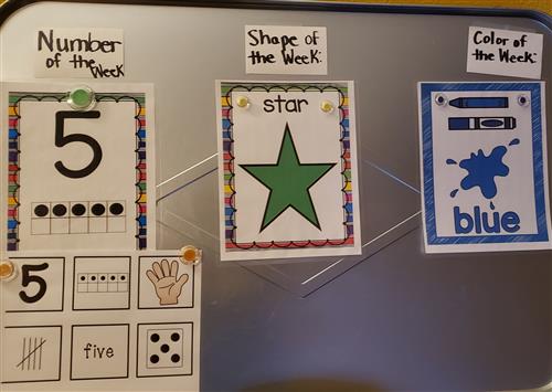 Number 5 Focus Board 