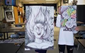 Drawings by Sarah and Alexia 